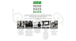 Desktop Screenshot of medienhaus-bauer.de